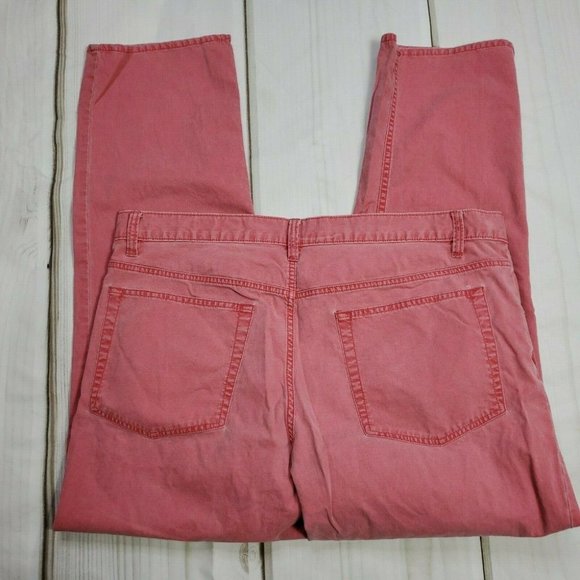 Cremieux Cantrell Mens Pants Size 38x30 Chino Straight Leg Pink - Picture 3 of 8